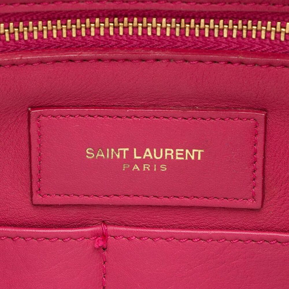 Saint Laurent Calfskin Classic Cabas Y Medium Tote - Picture 9 of 10
